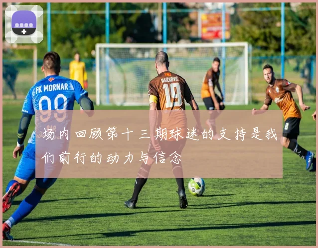 场内回顾第十三期球迷的支持是我们前行的动力与信念